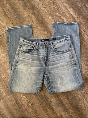 BKE Tyler Straight Jeans - Light Blue Denim